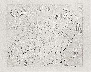 Ernst Ludwig Kirchner Dance-shool - etching painting